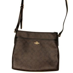 Brown Coach Crossbody